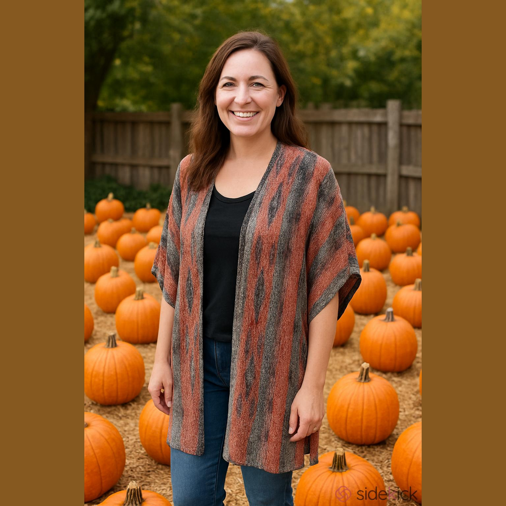 DENIM & Co. Natural's Women's Open Front Long Cardigan